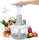 Versatile Manual Food Chopper - Easy to Clean and Maintain Kitchen